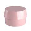6 CAPPETTE NORMO ROSA (RITENZIONE SOFT) (foro interno ridotto per sfere Ø 2,25 mm) - 900g