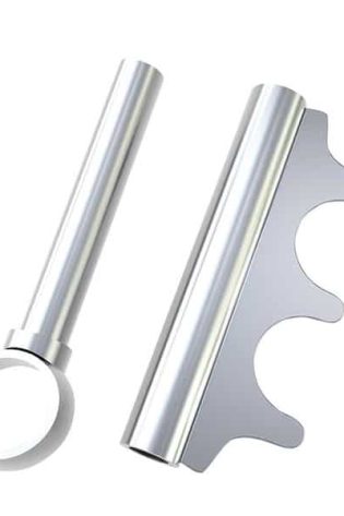 T-BAR TITANIO
Barra per 4 impianti con inserti ritentivi