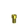 Vite protesica L3.8 per Multi-unit Internal Hex & Conical Connection TiN 
1.6