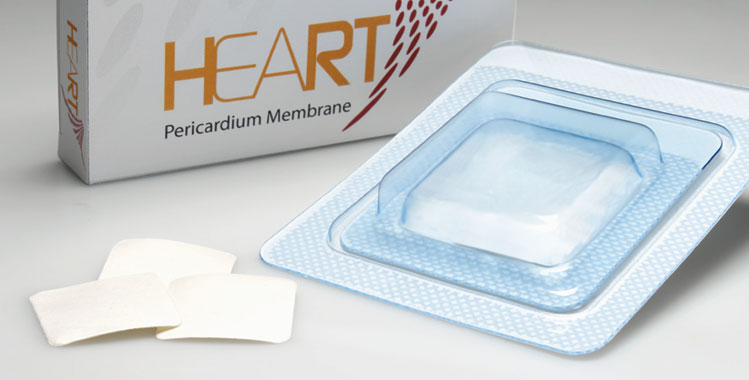 Heart® Membrana in Pericardio 30 x 25 x 0,2 mm 1 pz