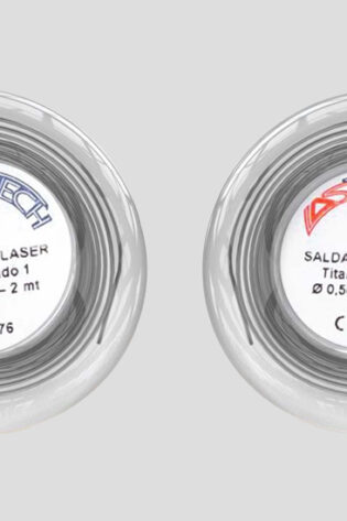 Filo laser Titanio Ø 1,0 Conf. da 10 fili da 10 cm cad. (tot. Conf. da 1 metro)