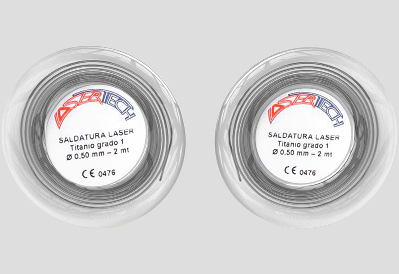 Filo laser Titanio Ø 0,50 - Conf. da 2 metri