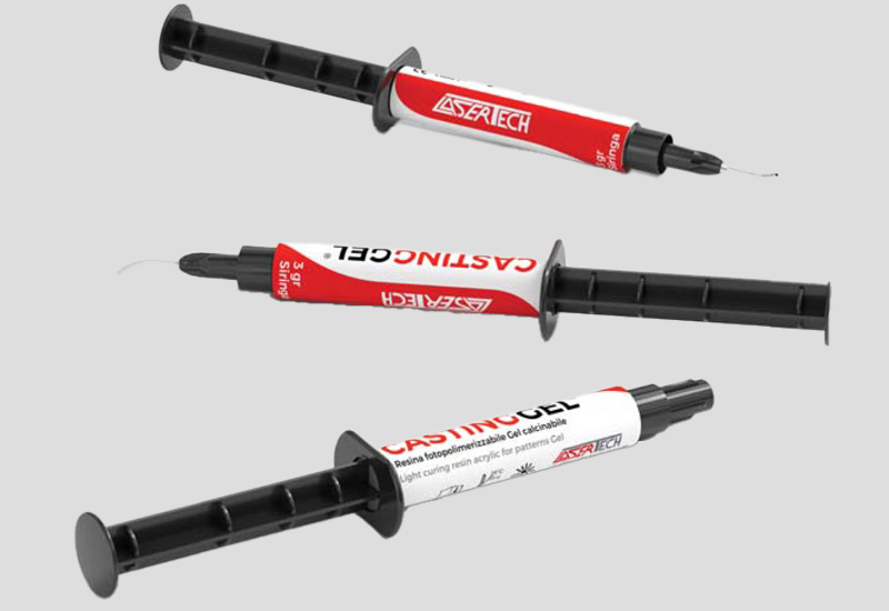 Laser Casting Gel conf. da 3 siringhe da 3 gr cad. + 10 aghi applicatori